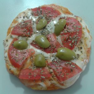 Pizza redonda individual 150g