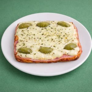 Pizza individual CON JAMON