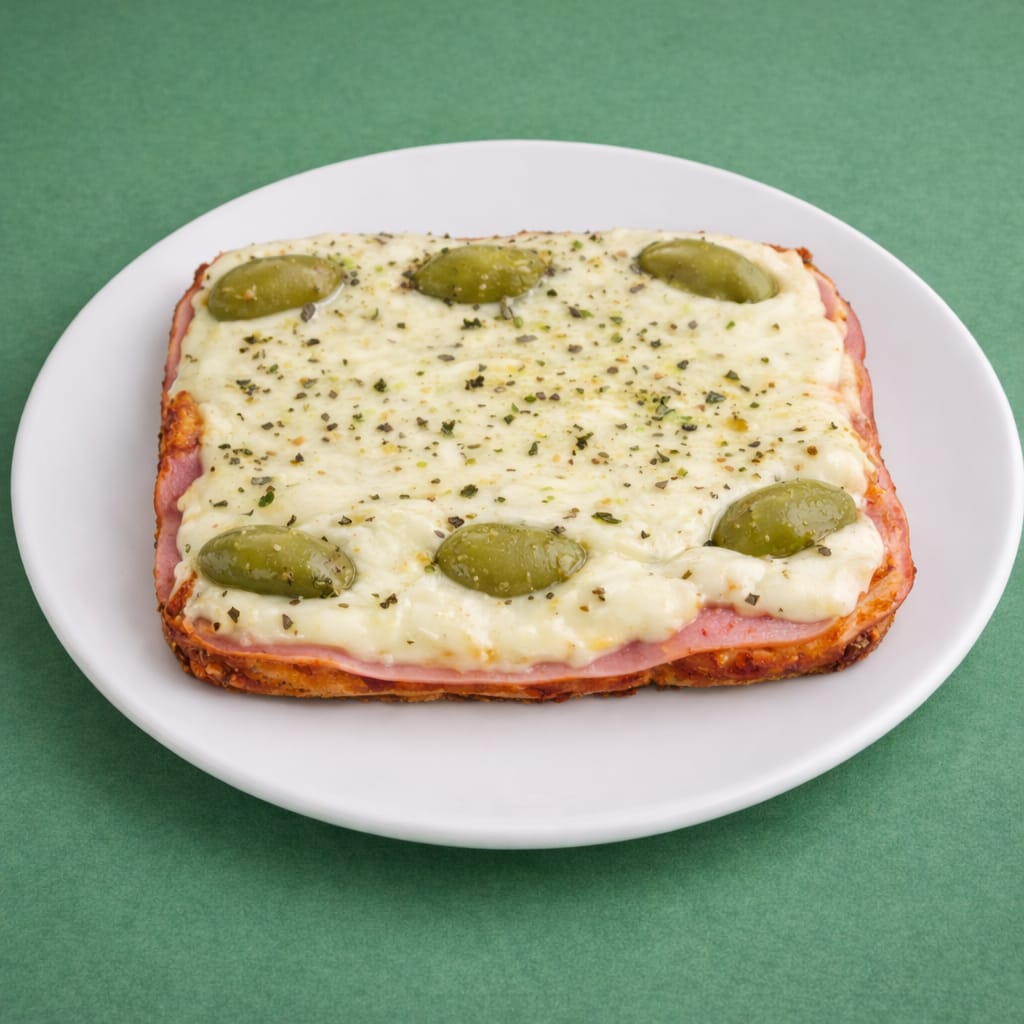 Pizza individual CON JAMON