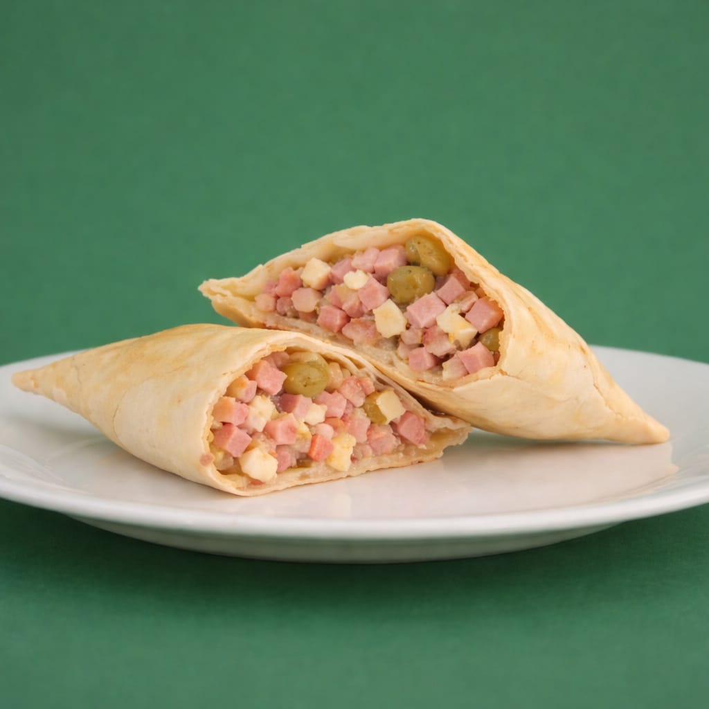 Empanadas jamón y queso x3u