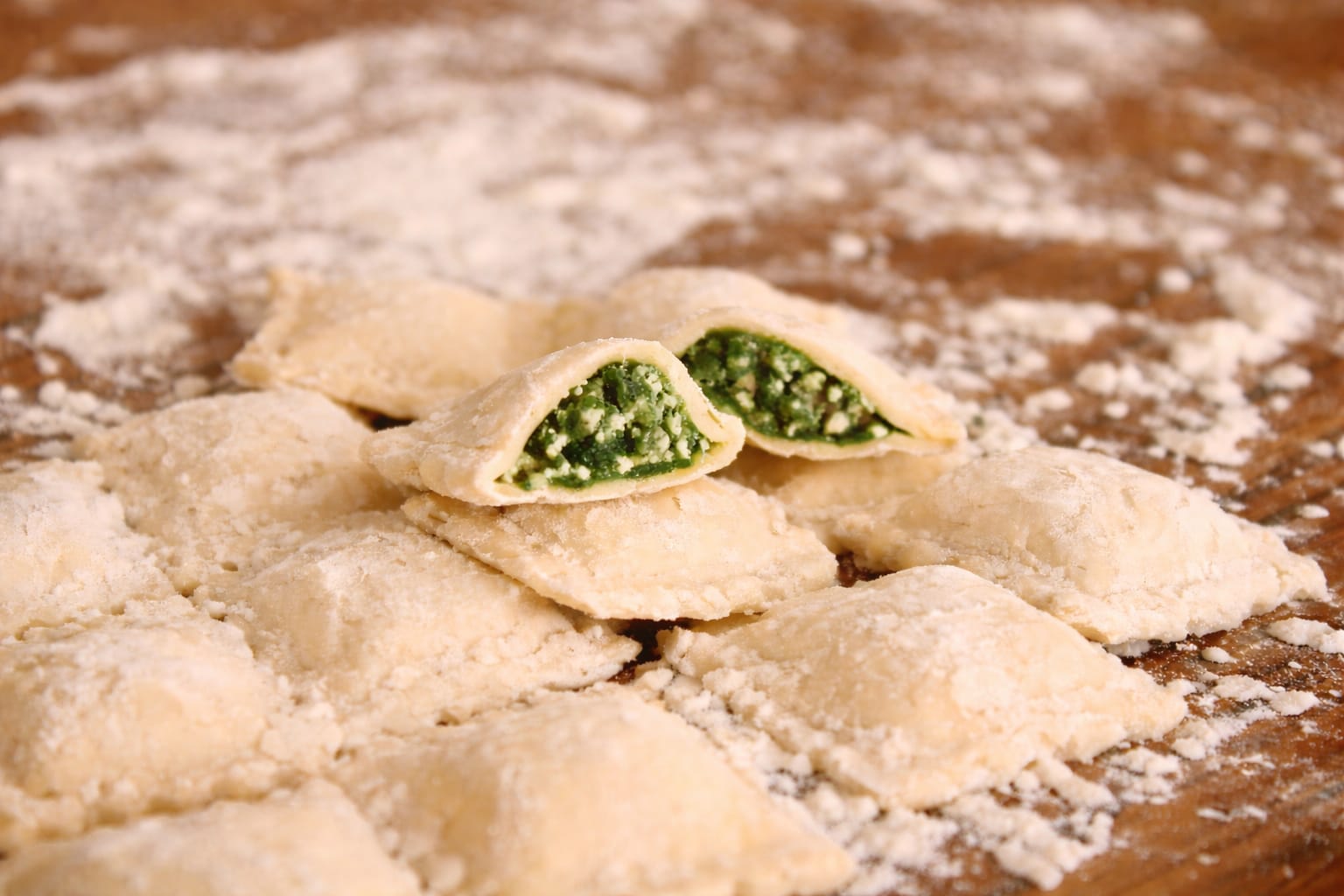 Ravioles ricota y espinaca x250g