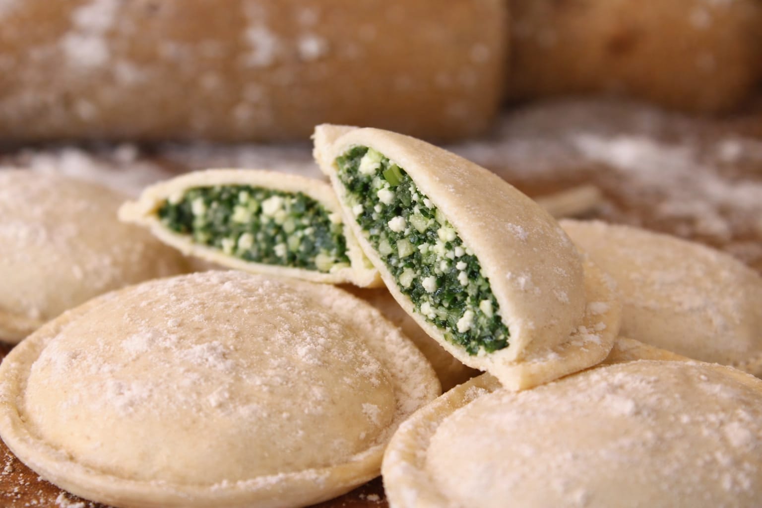 Sorrentinos de ricota y espinaca bandeja x10u