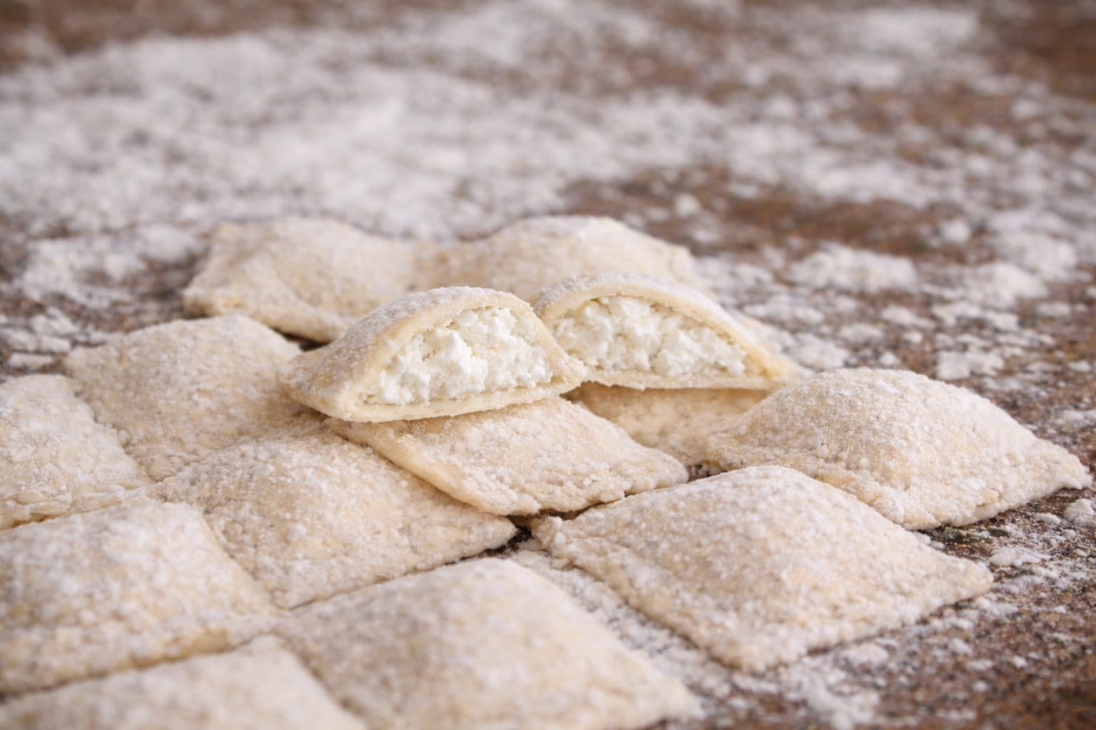 Ravioles de ricota  x250g