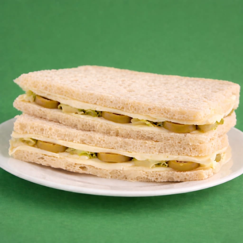 Sandwich de miga vegetariano x unidad
